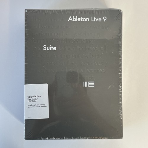 Ableton live suite upgrade - ableton, 9