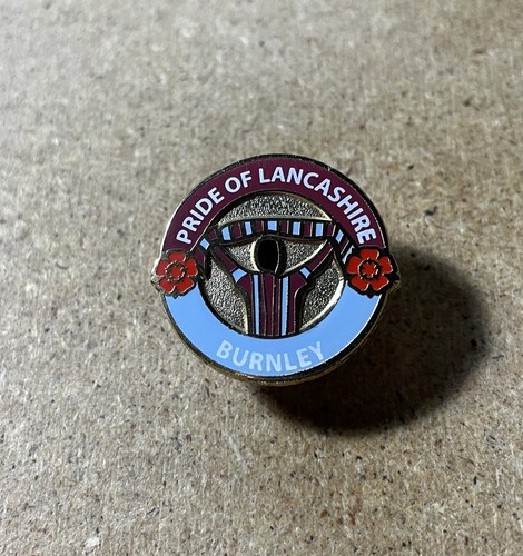 Burnley rare enamel football - burnley,