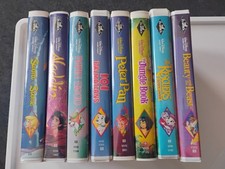 8 Disney Classics Black Diamond VHS Very Rare