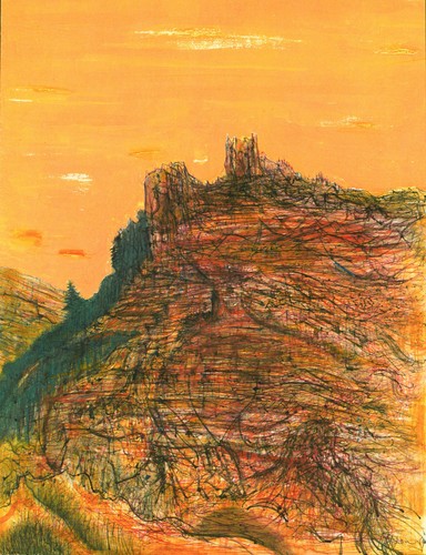 1966 print jean carzou - print, by