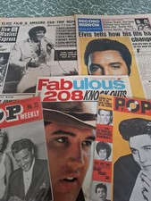 ELVIS PRESLEY: 5 x Vintage