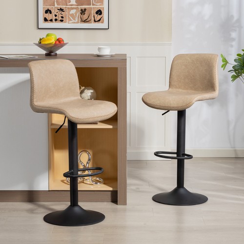 Bar stools set pu - set, 2,