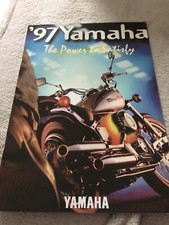 yamaha range brochure 1997 trx850 szr660 v max etc