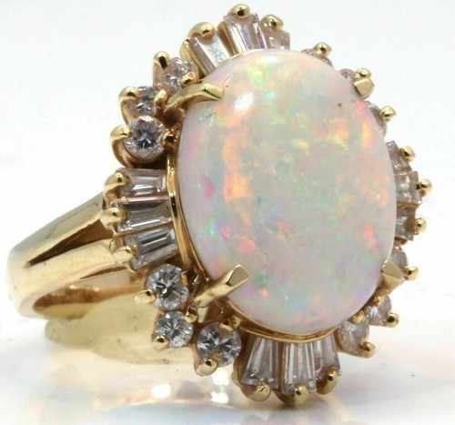 Lab created fire - opal, 4ct