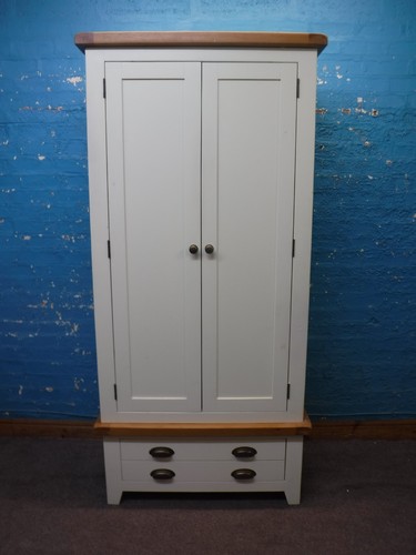Solid wood 2door wardrobe - solid,