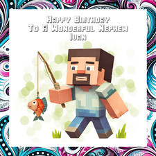 personalised fishing birthday