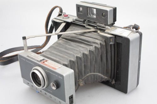 Cased polaroid land - land, camera