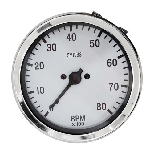 Tachometer 100 white color - tachometer,
