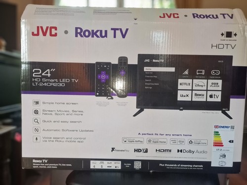 Jvc roku 24in 720p - jvc, hd