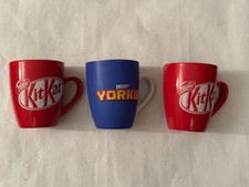3 x Kit Kat / Yorkie - Nestle - Novelty Mugs 