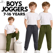 Boys Jogger Sweatpants Cotton