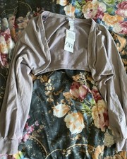 Zara Lilac Purple Bolero with