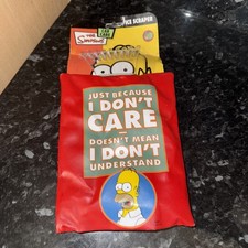 Vintage The Simpsons 2006 Car Windshield Ice Scraper * Marks Collectable Rare