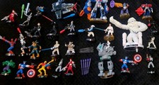 Star Wars, marvel, transformers Attacktix Battle Figures With Job Lot 28 Figures