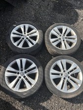 VAUXHALL ZAFIRA C TOURER SRI 5 STUD ALLOY WHEELS SET 235 45 18 2013 - 2018