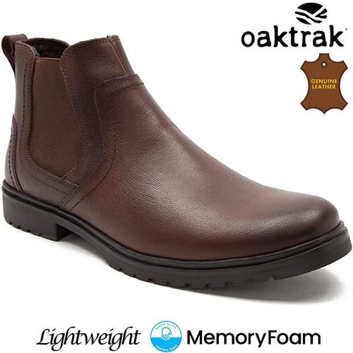 Mens leather boots walking - leather,