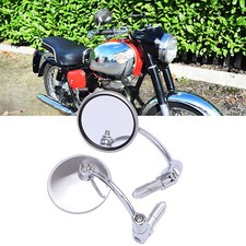 Pair bar end - 7/8", mirrors