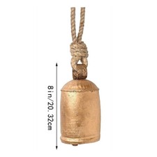 Christmas Metal Brass Metal Bell Vintage Cow Bell Xmas Tree Pendants Decors