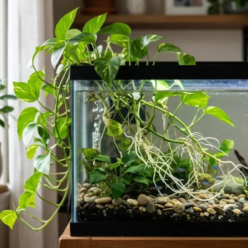 Pothos floating emersed - pothos,