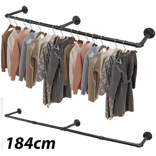 Industrial pipe clothing rack - pipe,