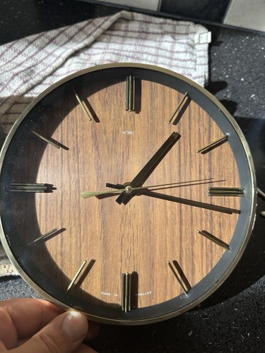 Vintage metamec wall clock - vintage, –