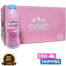 Evian still water bottle - still,