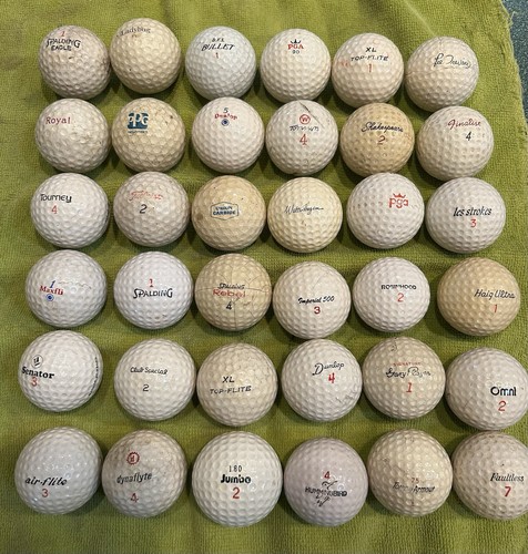 Vintage old antique - , golf