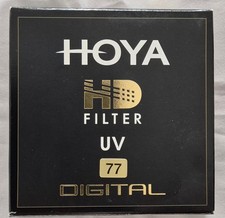 HOYA  HD UV Filter 77mm - MINT Condition