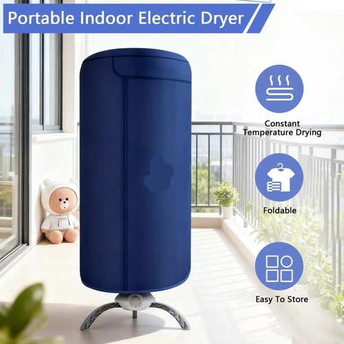 Electric clothes dryer heated - clothes,