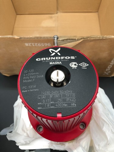 Grundfos magna 120 model - magna, f