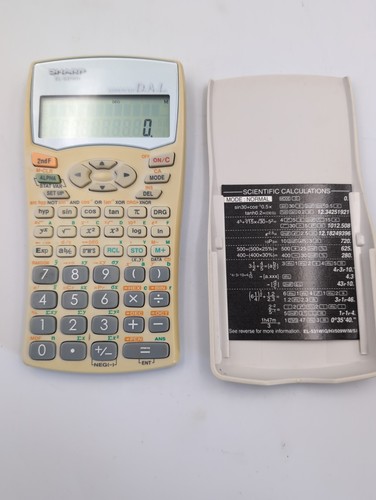 Sharp 531wh advanced - el-531wh, d.a.l