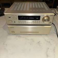 Denon Avr-f100 Radio/Surround Receiver And Poa-f100 Amplifier (No remote)