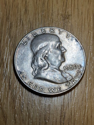 1959 liberty silver half - silver,