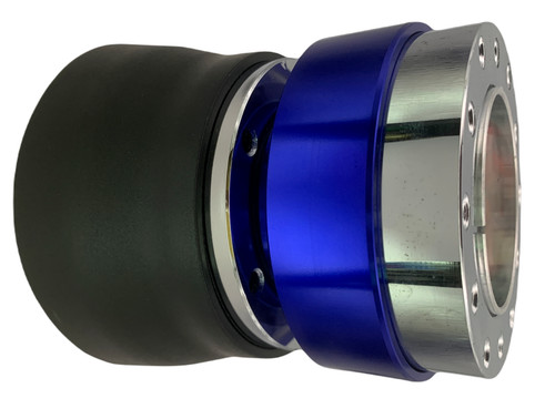 Chrome blue quick release - chrome,