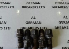 GENUINE 13-17 SKODA OCTAVIA MK3 VW GOLF MK7 5X WHEEL BOLTS NUTS STUDS 17MM