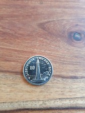 10p 2015 Lighthouse Chicken Rock, Collectible 