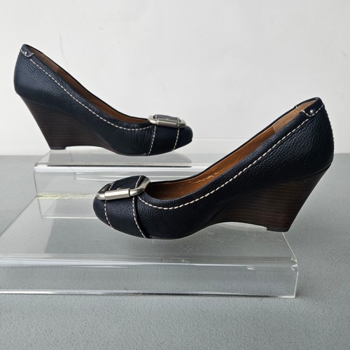 Fossil black pebbled leather - black,