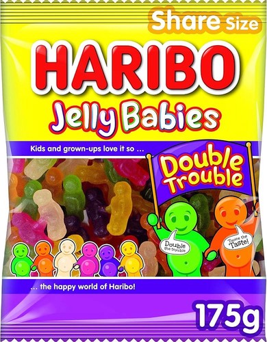 Haribo jelly babies double - haribo,