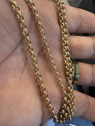 10k gold belcher chain - 10k,