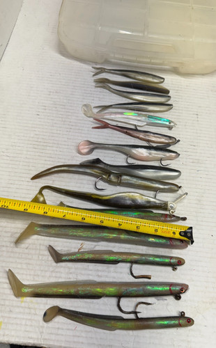 Lot saltwater striper slug - lot,