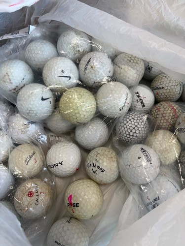 Mixed golf balls lot - mixed,
