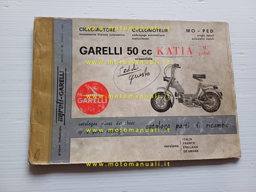 Garelli katia pedals 1973 - katia,