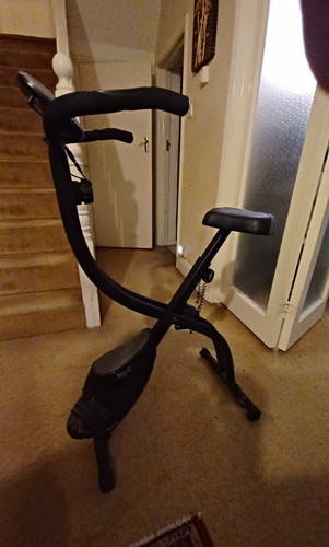 Everlast upright exercise bike - exercise,
