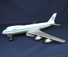 Vintage PAN AM Boeing 747 SP Novelty Radio Working Model Aircraft Jet Hong Kong