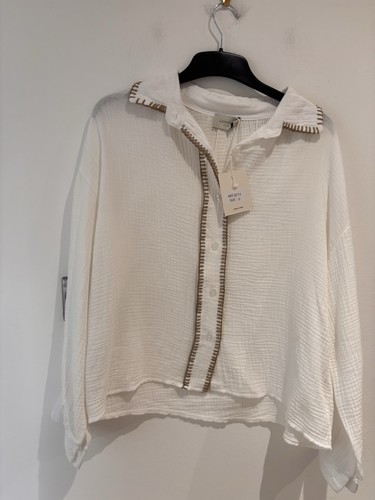 New cream with stitching - cream,
