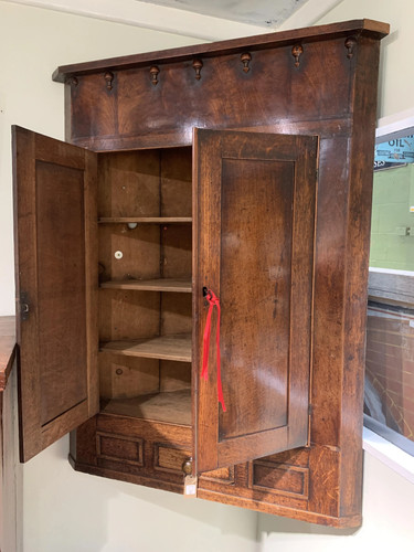 Antique oak two door - oak,