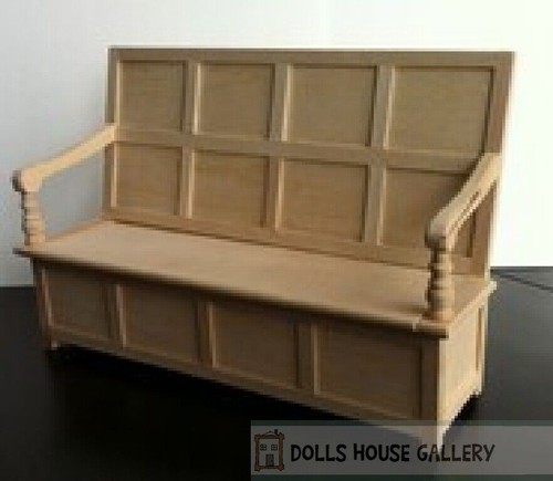 Tudor bench settle dolls - tudor,