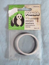 Vintage Panda Kettle Element Rubber Washers KES0525 1in 11/16th In x 2 sealed