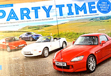 JAPANESE SPORTS CARS -  MX5 + MR2 + 370Z + S2000 CLASSIC CAR ROAD TEST REVIEW