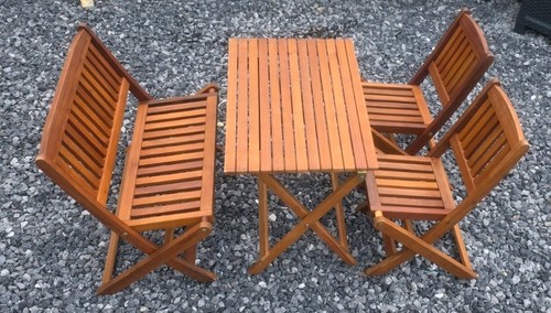 Childrens wooden garden patio - childrens,